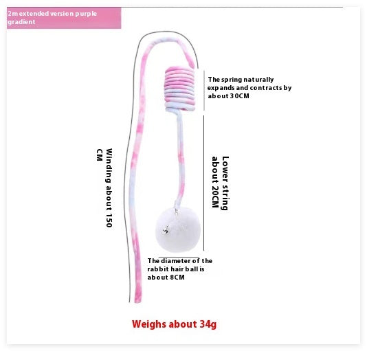 Cat Toy Self-Hi Sucker Spring