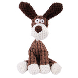 Pet Toy Donkey Shape Corduroy Chew Toy For Dogs and Puppy