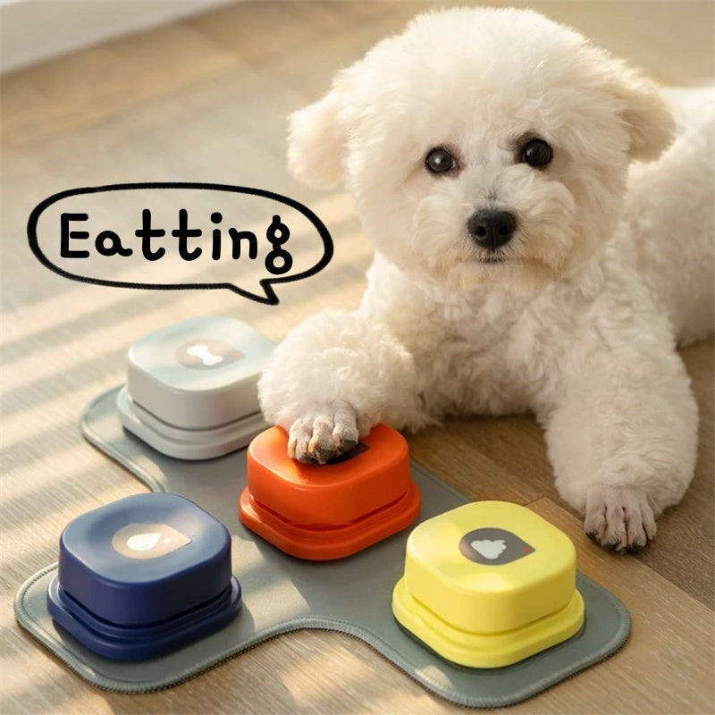 4 Colors Pet Communication Button