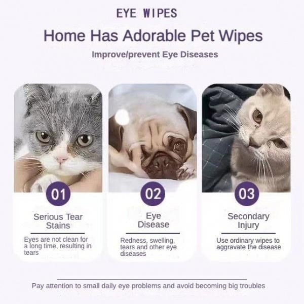 Pet Eye Wipes