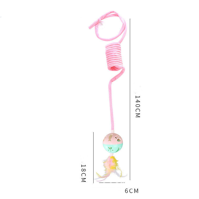 Cat Toy Self-Hi Sucker Spring