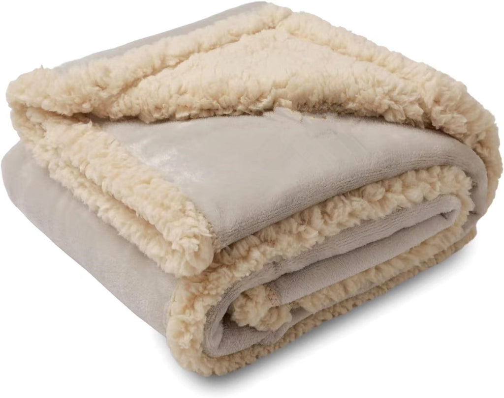 Flannel Cotton Thick Pet Blanket Dog