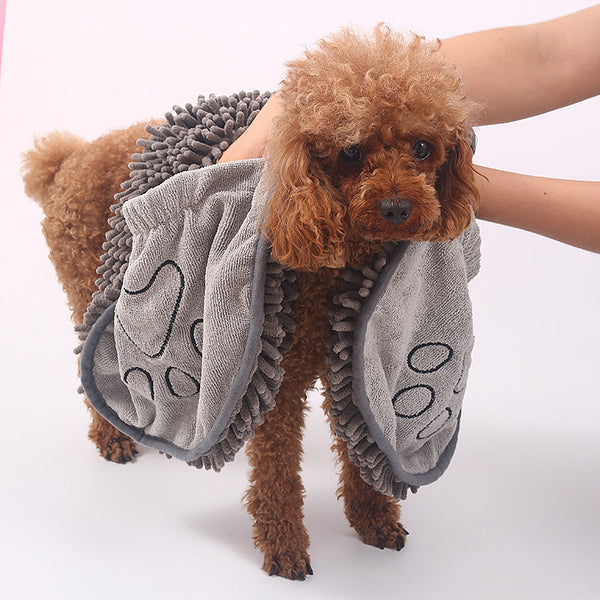 Pet Scrubbing Towel For Cats And Dogs