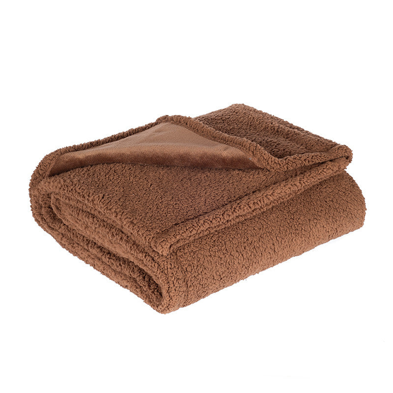 Flannel Cotton Thick Pet Blanket Dog