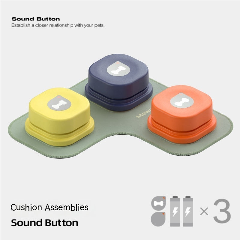 4 Colors Pet Communication Button