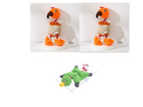 Pet Toy Donkey Shape Corduroy Chew Toy For Dogs and Puppy