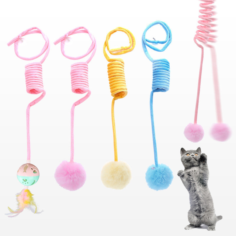 Cat Toy Self-Hi Sucker Spring