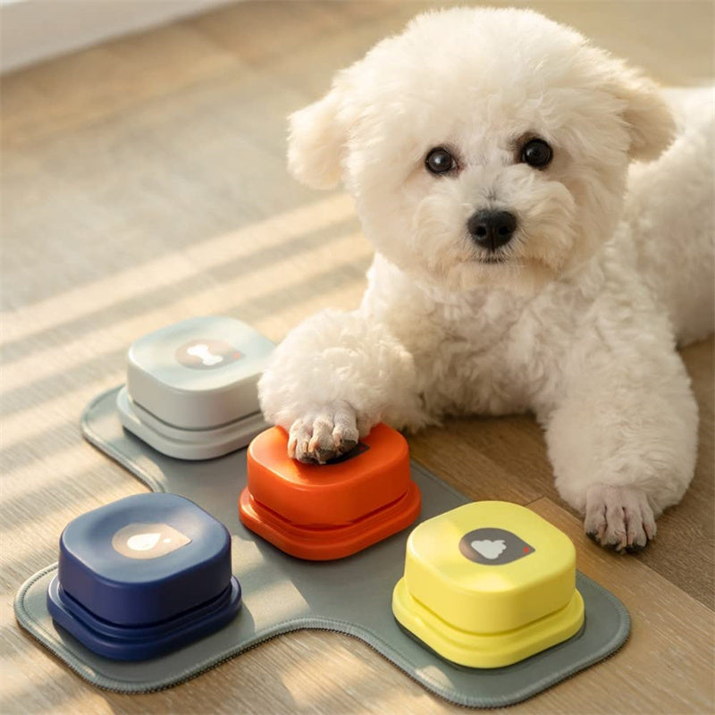 4 Colors Pet Communication Button