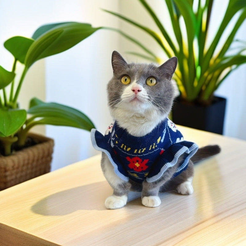 Small And Medium-sized Cat Pet Clothes