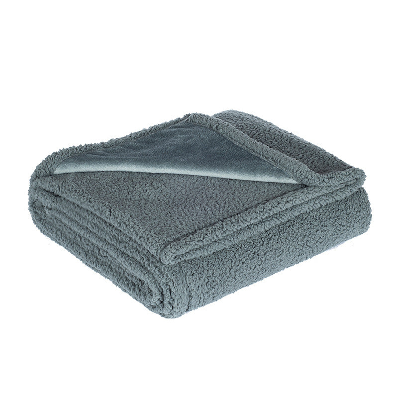 Flannel Cotton Thick Pet Blanket Dog